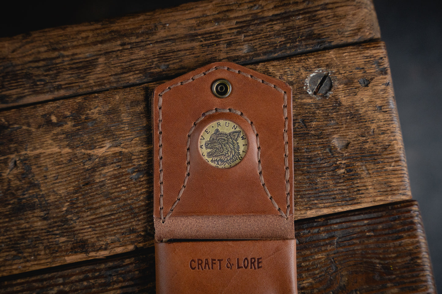 Run with the Brave Brass EDC Coin Memento Fortis collector challenge worry usa precision made